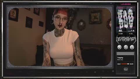 Snapshot of 666deathgasm chatting on June 2026 07:24:01 PM Juune online show from June 2026 07:24:01 PM