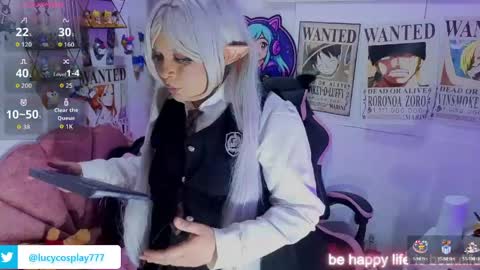 Snapshot of 777lucycosplay chatting on May 2026 01:23:02 AM Lucycosplay777 online show from May 2026 01:23:02 AM