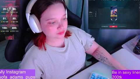 Snapshot of _sofia_adam_ chatting on April 2026 07:58:02 AM pups online show from April 2026 07:58:02 AM
