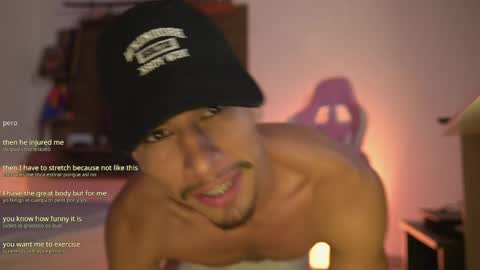 Snapshot of aaronfox_ chatting on May 2026 03:02:02 AM AARON online show from May 2026 03:02:02 AM