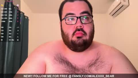 Snapshot of alexxxbear chatting on February 2026 06:00:02 PM alexxxbear online show from February 2026 06:00:02 PM