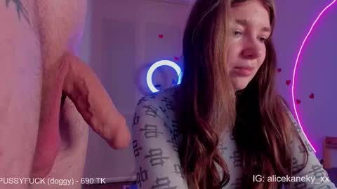 Snapshot of alicekaneky_xx chatting on February 2026 10:55:01 PM Alice 19 Kaneky 19 online show from February 2026 10:55:01 PM