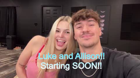 Snapshot of alpha_luke chatting on February 2026 01:57:02 AM Luke and Maddie online show from February 2026 01:57:02 AM