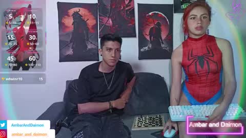 AMBAR AND DAIMON online show from October 2025 08:11:01 AM