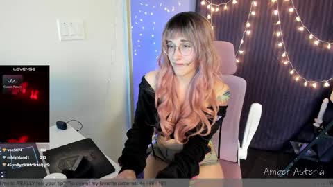 Amber Asteria online show from January 2025 12:14:02 AM