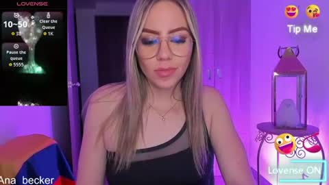 Snapshot of ana_becker1 chatting on June 2026 09:14:01 AM Ana online show from June 2026 09:14:01 AM