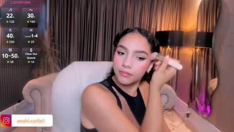 Snapshot of anahi_curlie1 chatting on June 2026 11:05:01 AM Anahi Curlie online show from June 2026 11:05:01 AM