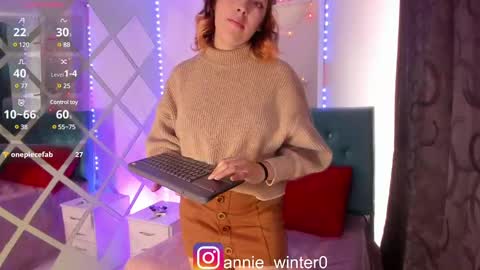 Snapshot of annie_winter1 chatting on February 2025 07:21:01 PM Annie online show from February 2025 07:21:01 PM