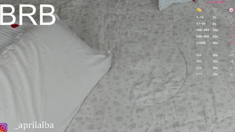 Snapshot of aprilinalba chatting on April 2026 09:18:01 AM ALEKSANDRA POLYAKOVA online show from April 2026 09:18:01 AM
