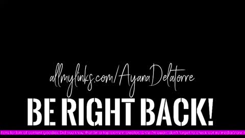 Ayana Delatorre online show from September 2025 11:29:02 PM