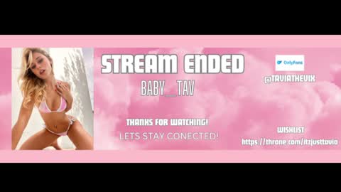 Snapshot of baby_tav chatting on December 2024 07:09:02 PM Baby Tavia online show from December 2024 07:09:02 PM