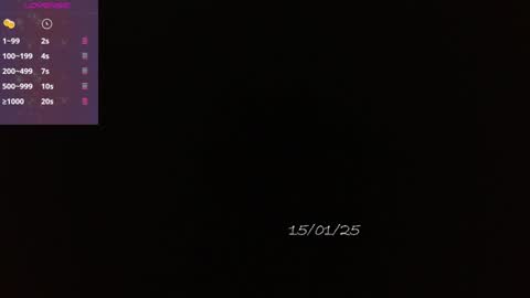   online show from January 2025 07:23:01 PM