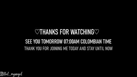 In instagran bel myangel online show from April 2026 07:58:01 PM