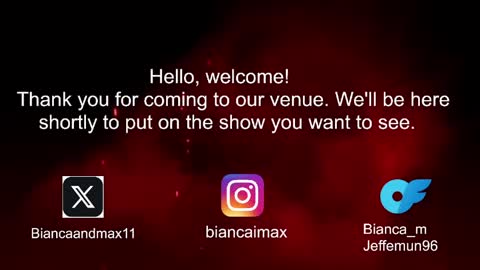 bianca and maxwell online show from May 2026 01:49:01 PM