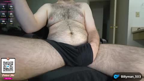 Snapshot of billyman503 chatting on February 2026 05:55:01 PM BillyMan online show from February 2026 05:55:01 PM