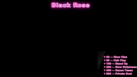 blackroseonee online show from May 2026 01:51:02 PM