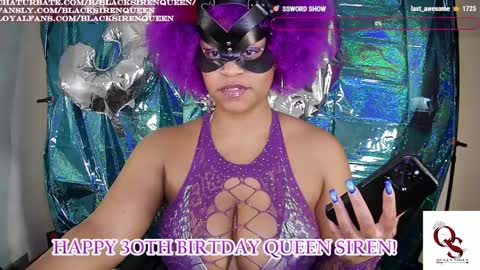 Queen Siren online show from March 2026 01:38:02 PM