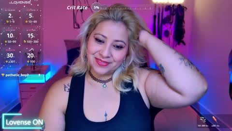 Snapshot of blackwidowj chatting on November 2025 04:40:02 PM Johana S online show from November 2025 04:40:02 PM