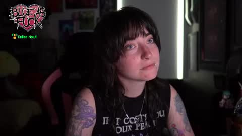 Snapshot of blueasfuck chatting on June 2026 01:25:01 AM Blue online show from June 2026 01:25:01 AM