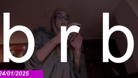 Bonnie Luxury online show from January 2025 08:23:02 AM