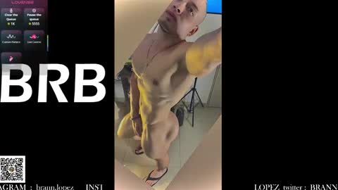 Snapshot of branfonhot chatting on February 2026 02:40:01 AM Instagram twitter BRAN LOPEZ online show from February 2026 02:40:01 AM