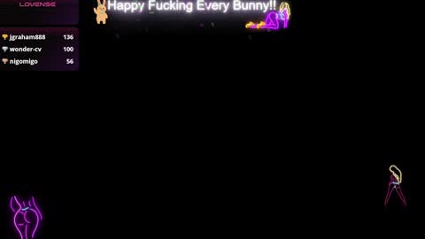 Tokki  bunny  online show from January 2025 01:21:02 AM