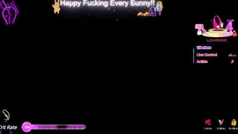 Tokki  bunny  online show from February 2025 10:07:02 PM