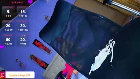 Cami vazques online show from January 2025 06:00:01 PM