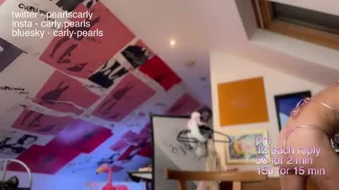 Carly Pearls online show from September 2025 11:05:01 PM