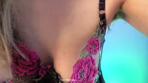 Snapshot of carolblonde chatting on May 2026 02:27:01 AM Char online show from May 2026 02:27:01 AM
