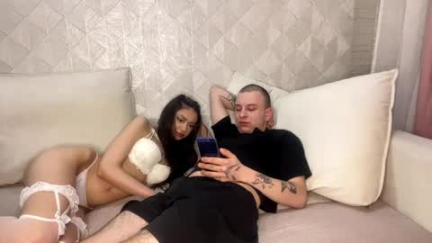 Snapshot of charmsexycouple chatting on April 2026 07:07:02 PM Vin and Katie online show from April 2026 07:07:02 PM