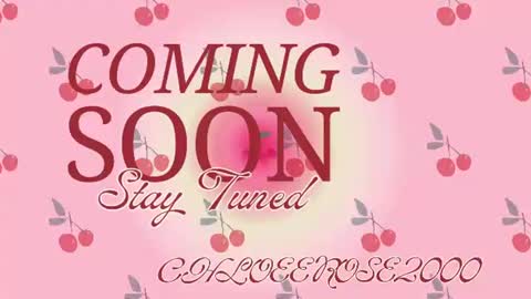 Snapshot of chloeerose2000 chatting on July 2026 10:20:01 AM ChloeeRose online show from July 2026 10:20:01 AM
