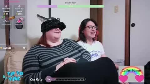 Coffee Button online show from February 2025 12:55:02 PM