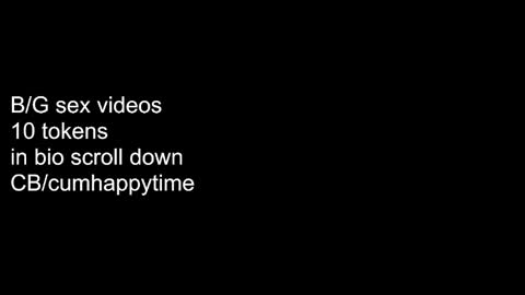 cumhappytime online show from January 2026 09:40:01 PM