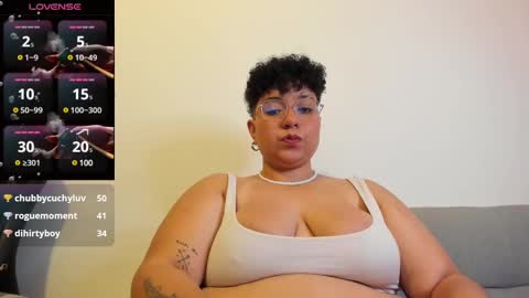 Snapshot of curly_cam_queen chatting on March 2025 06:05:02 AM Bruna online show from March 2025 06:05:02 AM