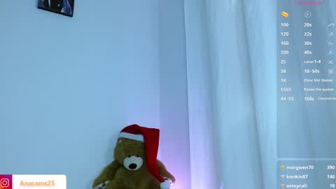 Anna modelo independiente online show from December 2024 02:53:01 PM