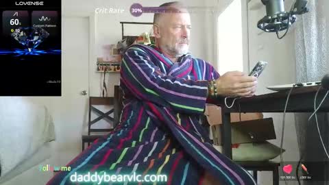 DaddyBear online show from November 2025 12:27:02 PM