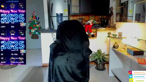 SANTI  independent model online show from November 2025 02:01:01 AM