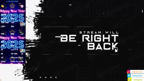 SANTI  independent model online show from January 2026 07:28:02 PM