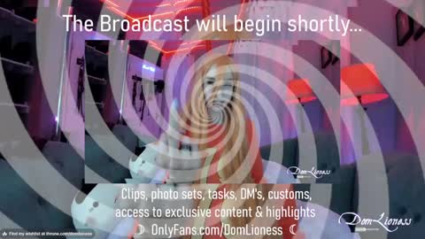 DomLioness online show from January 2025 11:02:01 PM