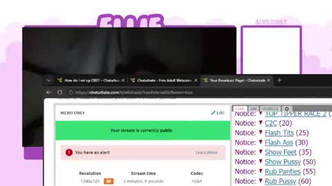Snapshot of elliehazii chatting on May 2026 10:33:01 AM Ellie Hazii online show from May 2026 10:33:01 AM