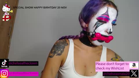 Chelsea  Please help me to reach 100 thumbs up online show from November 2025 06:30:01 PM