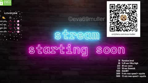 Eva  next show  8pm CEST AMST online show from December 2024 06:12:01 PM