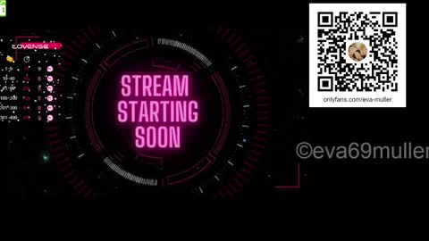 Eva  next show  8pm CEST AMST online show from February 2025 07:05:02 PM