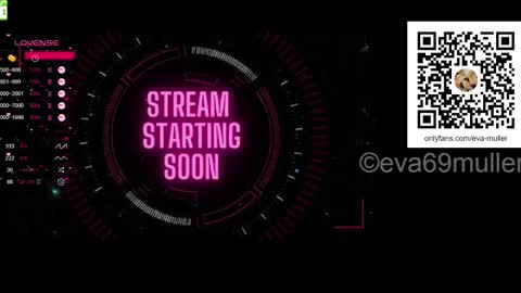 Eva  next show  8pm CEST AMST online show from February 2025 08:54:02 AM