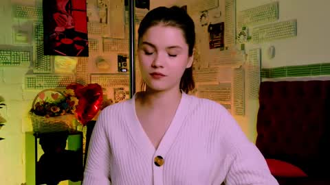 Snapshot of evathopson chatting on February 2025 03:19:01 PM Eva  next stream -  - 1600 UTC2000  online show from February 2025 03:19:01 PM