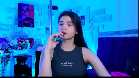 Snapshot of evathopson chatting on March 2025 10:20:02 AM Eva  next stream -  - 1600 UTC2000  online show from March 2025 10:20:02 AM