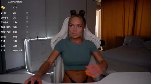 Snapshot of evelina_fox chatting on July 2026 11:38:01 AM Evelina online show from July 2026 11:38:01 AM