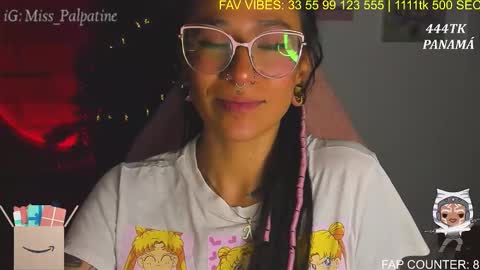 Snapshot of evil_miss_palpatin chatting on December 2025 11:56:01 PM Lucia Ilich.... IG miss palpatine NEXT SHOW 200724 online show from December 2025 11:56:01 PM