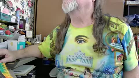 Snapshot of fatfreddythecat chatting on January 2025 08:21:02 AM Fred. online show from January 2025 08:21:02 AM